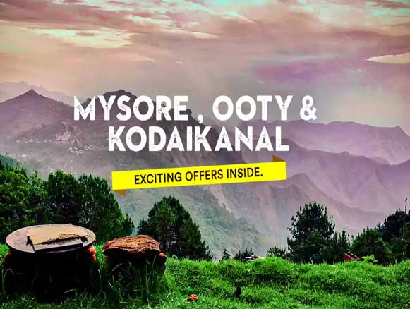 Bangalore Mysore Ooty Kodaikanal Tour Package